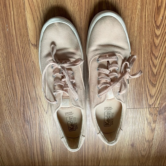 Keds Dream Foam Platform Lace Up Sneaker in Rose - Picture 1 of 5